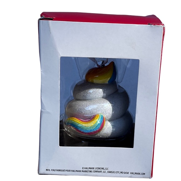 New Hallmark Unicorn Swirl Ornament - Picture 4 of 5